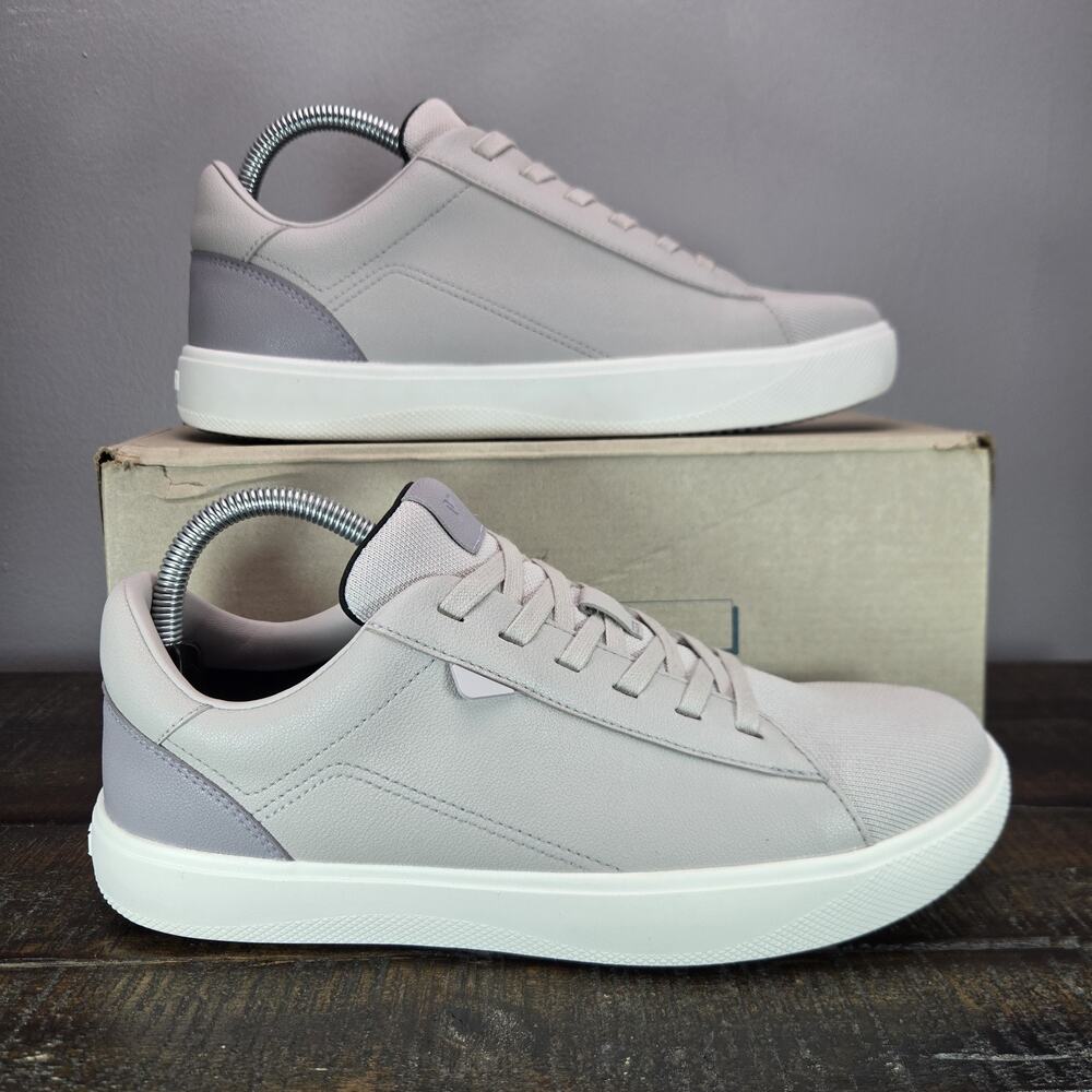 Vessi Women's Sneakers in Blush Pink and Light Gray